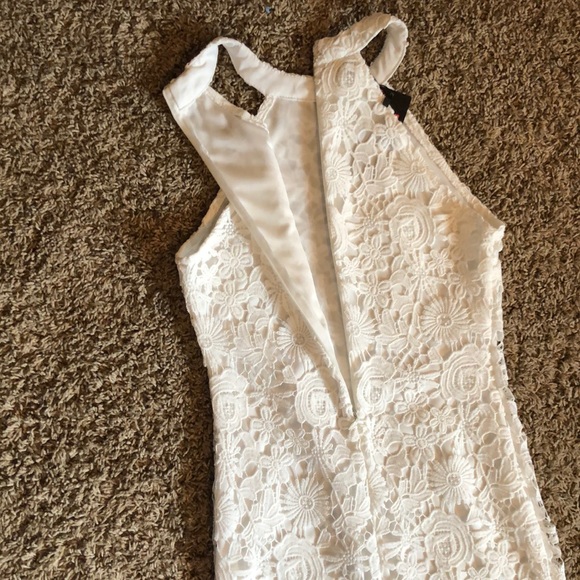 Lace Halter Dress - Picture 2 of 3